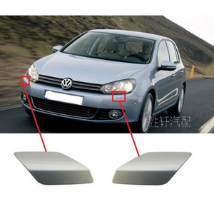 Volkswagen Golf Mk6 Front Bumper Headlight Washer Cover ABS Plastic Plug <b>Plate</b> Left Right <b>Side</b> - Product Image 5