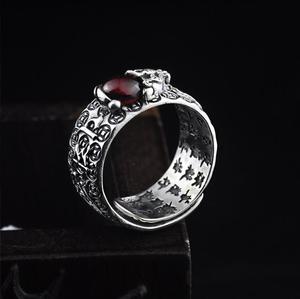 남성 반지 925 실버 제조업체 무료 배송 - Product Image 2