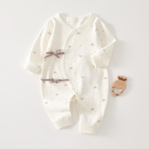 Pelele <span class=keywords><strong>de</strong></span> algodón personalizado para bebé recién nacido, <span class=keywords><strong>ropa</strong></span> para bebé recién nacido, niñas y niños, tejido completo, Unisex, 100% algodón, botón a presión - Product Image 1