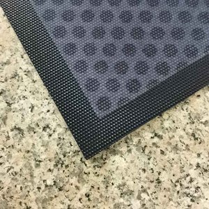 Thăng hoa trống Trắng rỗng Polyester thảm sàn cao su - Product Image 2