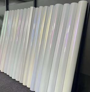 ขายส่งม้วนเต็ม 1.52x18 เมตร/5x60 ฟุต ฟิล์มไวนิล PET TPU แบบหล่อขึ้นรูป สีดำเปียโน เงาสูง สำหรับหุ้มรถยนต์ จากโรงงานโดยตรง - Product Image 3