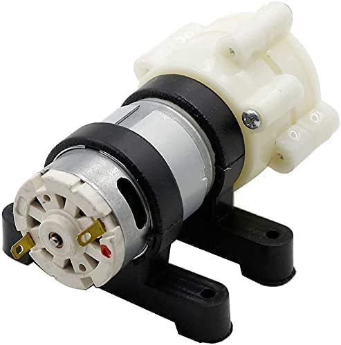 DC 6-12V R385 Mini Water Cooled Water Pump Air Diaphragm Pump for Tea Machine Aquarium Fish Tank 1.5-2Lmin