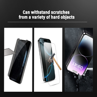 Nouveau peut être plié 360 9H protecteur d'écran en verre Flexible verre anti-explosion incassable pour Iphone16/16 Plus/16Pro/16Pro Max