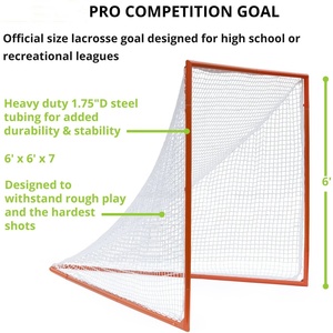 Filet de tir professionnel en polyester ultra résistant, objectif de crosse orange - Product Image 2