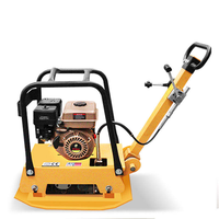 Expédition immédiate, vente directe usine : Compacteur à plaques Yucheng à moteur essence 4000W, haute efficacité, garantie 1 an pour la construction routière