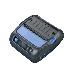 MHT-P80F Milestone-Impresora térmica portátil de etiquetas, escáner de código de barras portátil, color azul, para teléfono móvil