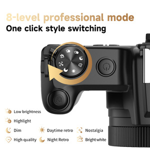 <span class=keywords><strong>Appareil</strong></span> <span class=keywords><strong>photo</strong></span> hybride <span class=keywords><strong>reflex</strong></span> numérique haute définition DC101 avec capteur CMOS, vidéo 4K/1080p, stabilisation électronique, filtre beauté et écran inclinable - Product Image 5