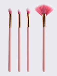 Holesale-Juego <span class=keywords><strong>de</strong></span> cuatro brochas <span class=keywords><strong>de</strong></span> maquillaje <span class=keywords><strong>de</strong></span> ojos, portátiles y especialmente hechas <span class=keywords><strong>de</strong></span> alta calidad para personas delicadas - Product Image 4