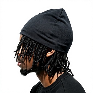 Custom Logo Nylon Skull Cap Satin Lined Breathable <b>Beanie</b> Silicone Print Sports Hat for Cycling Running - Product Image 4