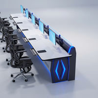 Console de commande modulaire pour salle de contrôle, centre de commandement, centre de dispatching, studio TV, poste d'opérateur de sécurité