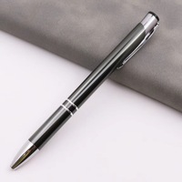 Bolígrafo Publicitario de Lujo Personalizado Marca RUIDIAN, Ancho de Escritura 1.0mm, Promocional, de Aluminio y Plástico, Tinta Negra Oleosa, con Mecanismo de Inclinación