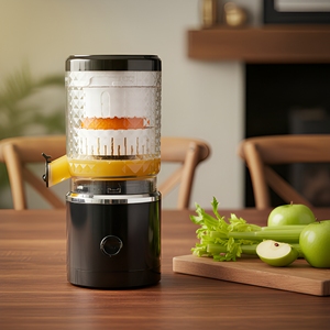 Presse-agrumes électrique 150W 220-240V AC pour oranges et citrons avec fonction de découpe des pépins pour la cuisine à domicile - Modèle FE002A-B - Product Image 5