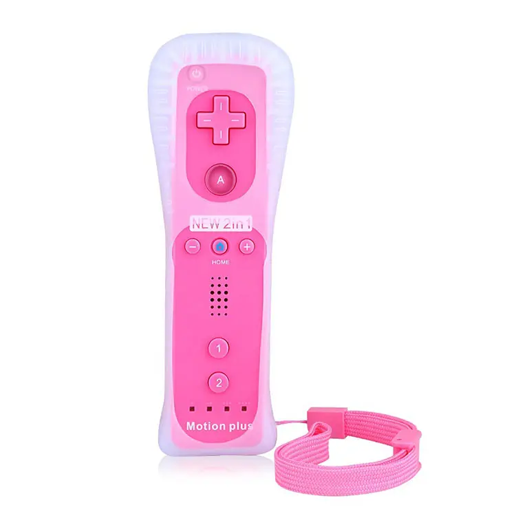 Sn80-télécommande sans fil 2-en-1 avec Motion Plus intégré, accessoire pour jeu Nintendo Wii