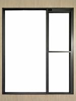 Fenêtre électrique à commande horizontale en aluminium OEM, en acier inoxydable, avec fonction antivol pour les hôtels, utilisation en extérieur - Usine