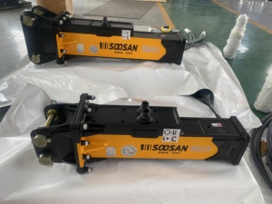 SOOSAN SQ20 New Box Model Hydraulic Breaker Hammer For 1.2-3.0 Ton Mini Excavator Rock Breaking 1 Year Warranty - Product Image 2