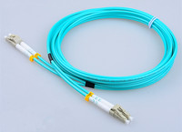 Kabel Jumper Multimode MM OM3 2.0mm 3.0mm Duplex 2 Core LC UPC ke LC UPC Fiber Optik