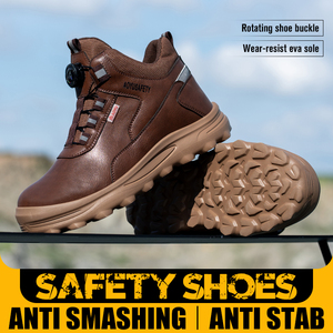 Scarpe Antinfortunistiche Invernali Impermeabili OEM con Punta in Acciaio Antiurto e Antiperforazione Stivali da Lavoro <span class=keywords><strong>Alti</strong></span> - Product Image 5