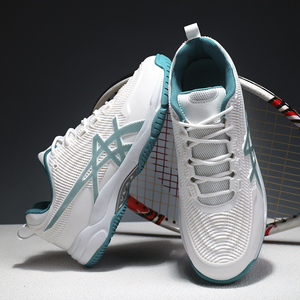 Scarpe da Badminton, Tennis, Ping Pong e <span class=keywords><strong>Pallavolo</strong></span> Unisex, Sneakers da Corsa su Pista e Trail con Lacci e Rete Traspirante - Product Image 3