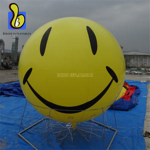Globo de PVC con <span class=keywords><strong>esfera</strong></span> de sonrisa inflable de helio para publicidad exterior de alta calidad - Product Image 2