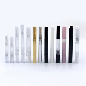 Stylo applicateur vide personnalisé 3ml 5ml pour vernis à ongles ou huile à cuticules, noir, avec pinceau - Product Image 5