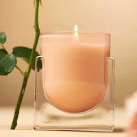 Ensemble cadeau de bougies de soja romantiques à label privé de luxe en gros, parfum d'huile parfumée pour les fêtes, les bars, le ramadan