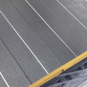 Panneau sandwich en PU de qualité supérieure, isolation haute performance, panneau mural pour chambre froide de stockage de boissons - Product Image 4