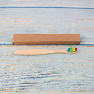 <span class=keywords><strong>Cepillo</strong></span> <span class=keywords><strong>de</strong></span> <span class=keywords><strong>dientes</strong></span> personalizado <span class=keywords><strong>con</strong></span> mango plano para niños, cerdas <span class=keywords><strong>de</strong></span> <span class=keywords><strong>aguja</strong></span> <span class=keywords><strong>de</strong></span> arcoíris, nuevo diseño OEM - Product Image 6