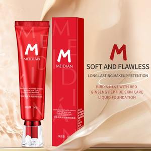 Vente en gros de fond de teint revitalisant au <span class=keywords><strong>ginseng</strong></span> rouge et au peptide de nid d'oiseau, naturel et lisse, couvrant, imperméable, crème <span class=keywords><strong>BB</strong></span> - Product Image 1