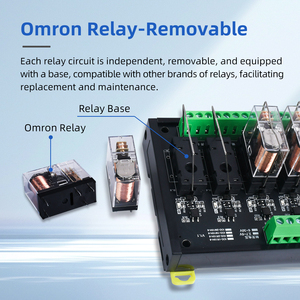 Modulo Relè con Controllo PLC 2-24 Canali Isolato con Optoisolatore Ingresso 12V 24V DC per Automazione Industriale IoT <span class=keywords><strong>Arduino</strong></span> Raspberry Pi - Product Image 3