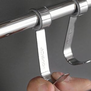 Bathroom Brushed Nickel Towel Racks Shelf Multi Holder Stainless Steel Towel Hanger <b>Storage</b> with Towel Bar - Product Image 5