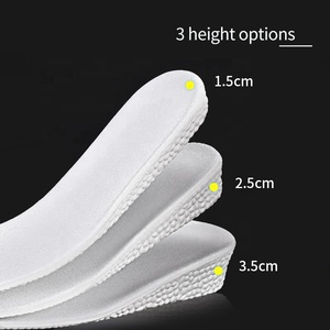 Vendita calda Custom fabbrica <span class=keywords><strong>Memory</strong></span> Foam solette traspirante Sole interno con altezza arco aumentato supporta tacco di sollevamento per il Comfort - Product Image 4
