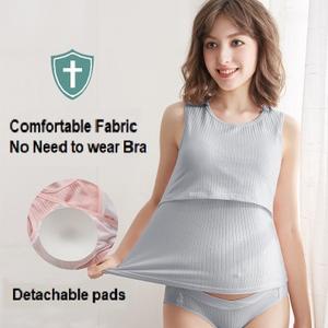 Commercio all'ingrosso Donne in <span class=keywords><strong>Allattamento</strong></span> Usura Di Maternità Gravidanza Vestiti di Cura Infermieristica Canotta Con Reggiseno Delle Donne Di Maternità <span class=keywords><strong>Allattamento</strong></span> Al Seno Bra - Product Image 4