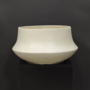 Nuevo diseño, esmalte mate irregular, <span class=keywords><strong>maceta</strong></span> decorativa para interiores y exteriores, <span class=keywords><strong>maceta</strong></span> de cerámica de fibra de arcilla y cactus - Product Image 4