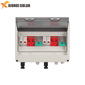 กล่องรวมสัญญาณโซลาร์เซลล์ XIONGISOLAR 2 เข้า 2 ออก 600V พร้อม SPD 20-40KA  15A อินพุต 63A เอาต์พุต 2 เข้า 2 ออก 600V, กล่องรวมสัญญาณโซลาร์เซลล์ 2 เข้า 2 ออก 600V รุ่น I - Product Image 1