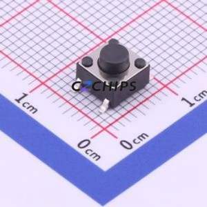 UK-B0228-G5-160-JZ Tactile Switch SMD-4P,6x6mm Switch Single Pole Single Throw Round Button 1.6N Vertical Mount - Product Image 1