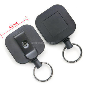 Longe porte-clés rétractable robuste avec pince de ceinture antivol mousqueton télescopique suspendu porte-clés porte-Badge accessoires - Product Image 6