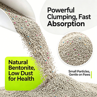 Litière pour chat en argile minérale naturelle à absorption rapide, qualité durable, bentonite, facile à nettoyer et sans poussière