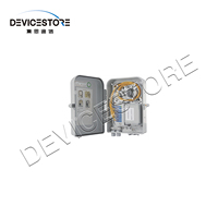 Boîtier de raccordement à fibre optique extérieur à 24 cœurs Boîte de distribution à fibre optique murale FTTH avec connecteur SC