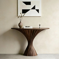 Nouvelle console de style chinois en bois massif d'érable nord-américain, écologique et durable, pour entrée, salon, meuble décoratif d'appoint