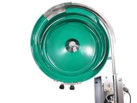Alimentateur vibrant à godets avec rail linéaire, machine d'alimentation automatique de pièces pour ligne d'assemblage de pièces métalliques en fer