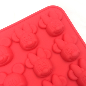 Moules à biscuits en Silicone en forme de personnage de dessin animé, biscuits au chocolat <span class=keywords><strong>Mickey</strong></span> - Product Image 3