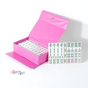 Fichas de Mahjong Modernas Personalizadas de Fábrica, 30 mm, 144 Piezas, Venta al por Mayor, Mini y Grandes, con Patrones Impresos Personalizados - Product Image 4