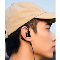 Écouteur filaire Type-C pour téléphone portable avec suppression active du bruit (ANC), cordon de 1,2 m, écouteur unique avec microphone