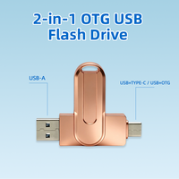 Clés USB en gros à bas prix 32 Go 64 Go 128 Go Clés USB rotatives adaptées aux téléphones mobiles et aux ordinateurs USB 2.0