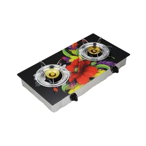 Competitive freestanding camping affordable universal cast iron gas stove