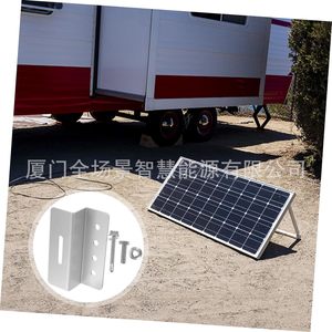 Supports de type Z pour panneaux solaires, ensemble de 4 pièces en alliage d'aluminium anodisé pour montage sur bateau et camping-car - Product Image 3