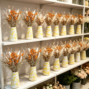 Décoration et fournitures de mariage : Bouquet de fleurs préservées, arrangement floral artisanal éternel en vase, cadeaux personnalisés pour la fête des mères et la mariée (DIY) - Product Image 2