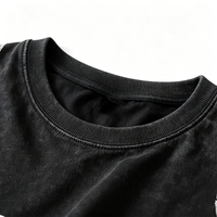 T-shirt en coton surdimensionné 230 g/m², vente en gros, t-shirt vintage, impression DTG, t-shirt personnalisé, streetwear pour hommes