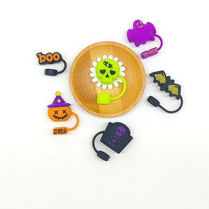 Tapa para Pajitas con Temática <span class=keywords><strong>de</strong></span> Halloween, 10 mm, a Prueba <span class=keywords><strong>de</strong></span> Polvo, para Material Escolar y <span class=keywords><strong>de</strong></span> Oficina, Accesorio Decorativo para Festivales - Product Image 3