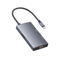 Lector de Tarjetas CFexpress Tipo A UHS-II, Lector de SD 4.0 y MicroSD 4.0, USB-C 3.2 y USB-A 3.2 10Gbps, Adaptador de Tarjeta de Memoria para Cámara y PC